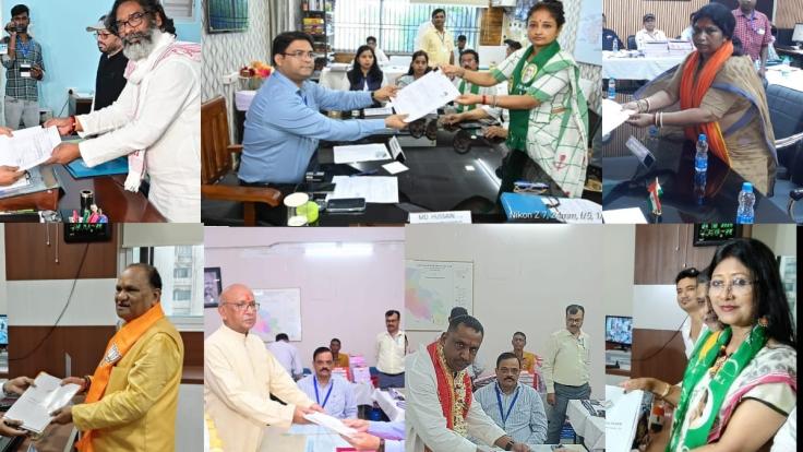 Jharkhand Assembly Election 2024: हेमंत, कल्पना, सीपी सिंह, महुआ माजी समेत कई दिग्गजों ने भरा पर्चा, सभी जीत के कर रहे दावे